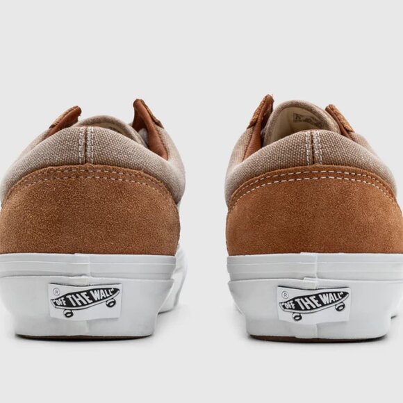 VANS LX Premium Old Skool 36 WASHED BROWN 2025 Men's Skateboarding Shoes 12 NEW - Picture 14 of 15